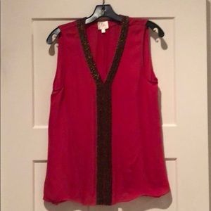 Silk Parker blouse